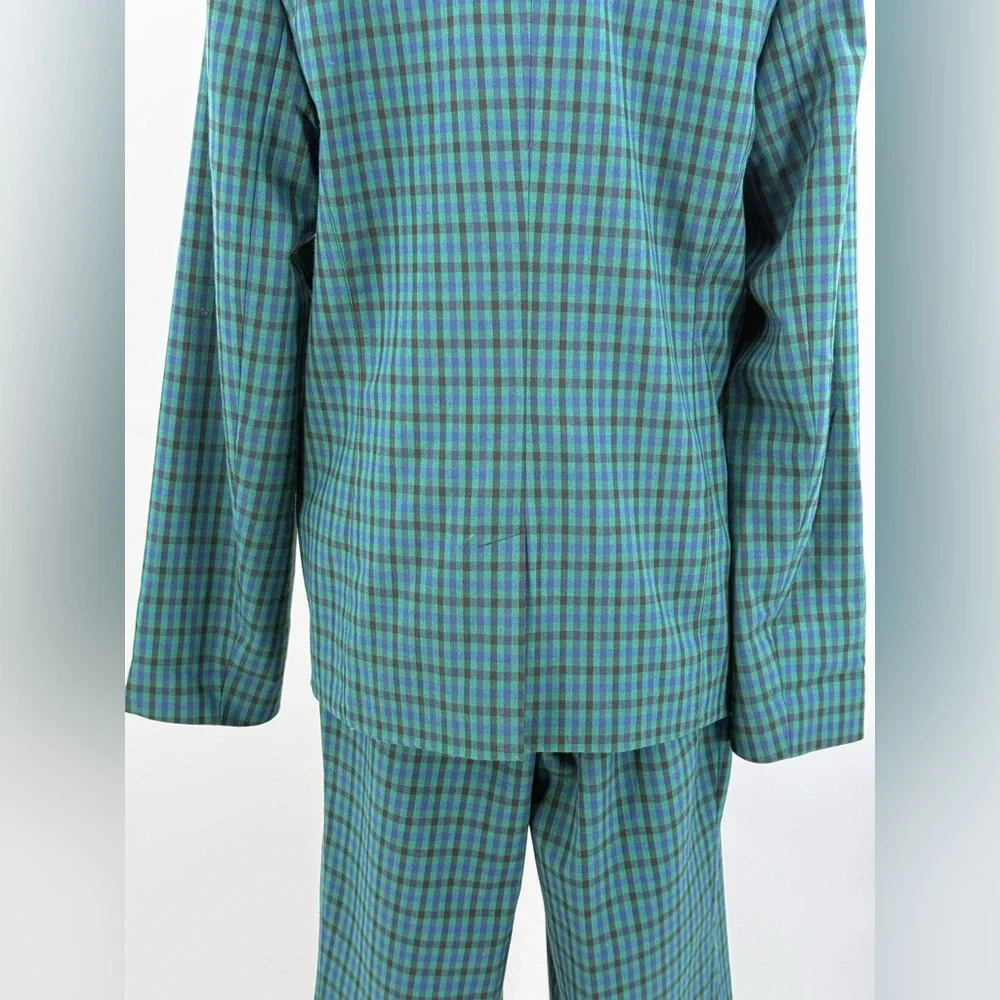 Draper James Sophisticated Green Plaid Two-Piece Suit – Office to Evening Style